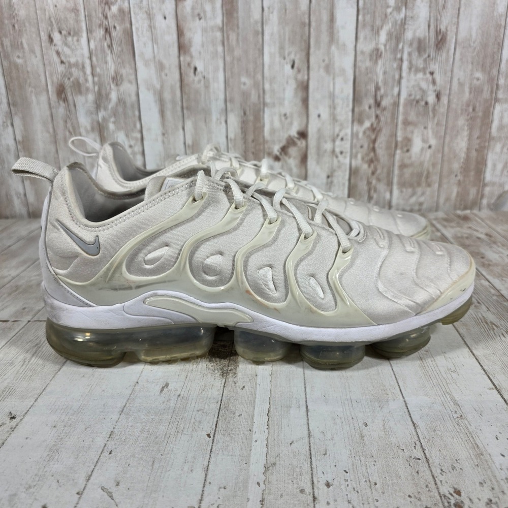 Nike Air Vapormax Plus Triple White Mens 13 924453-100